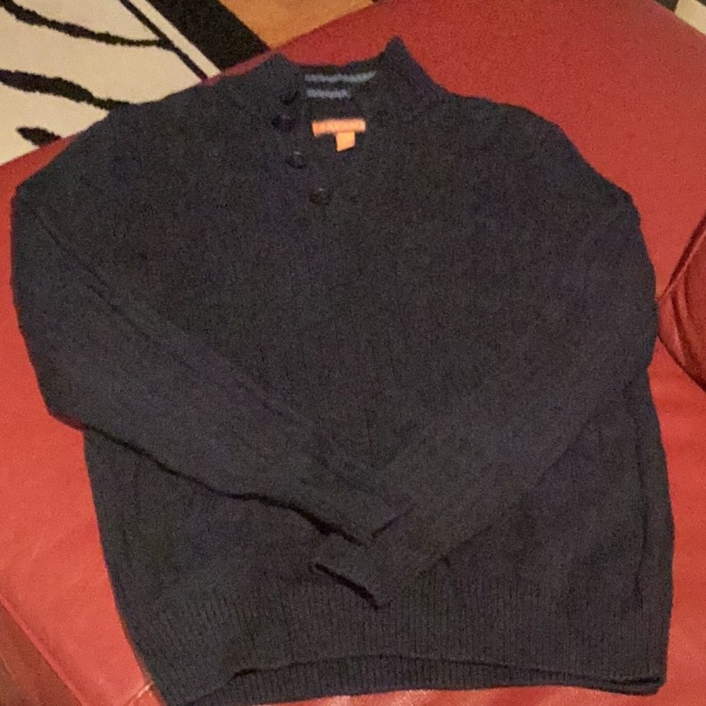 Cable knit sweater